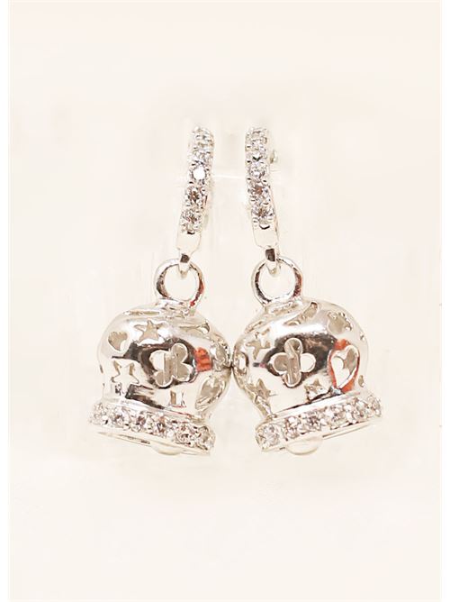 earrings with pierced bells Capri Bell | ORECCHINITRAFORATEARGENTO